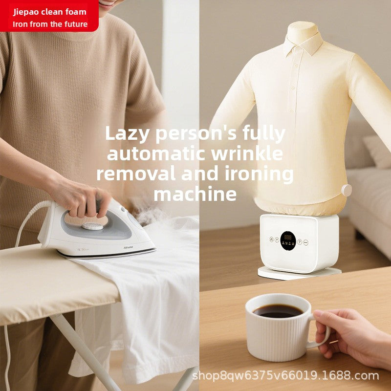 Lazy Person's Fully Automatic Humanoid Ironing All-In-One Machine