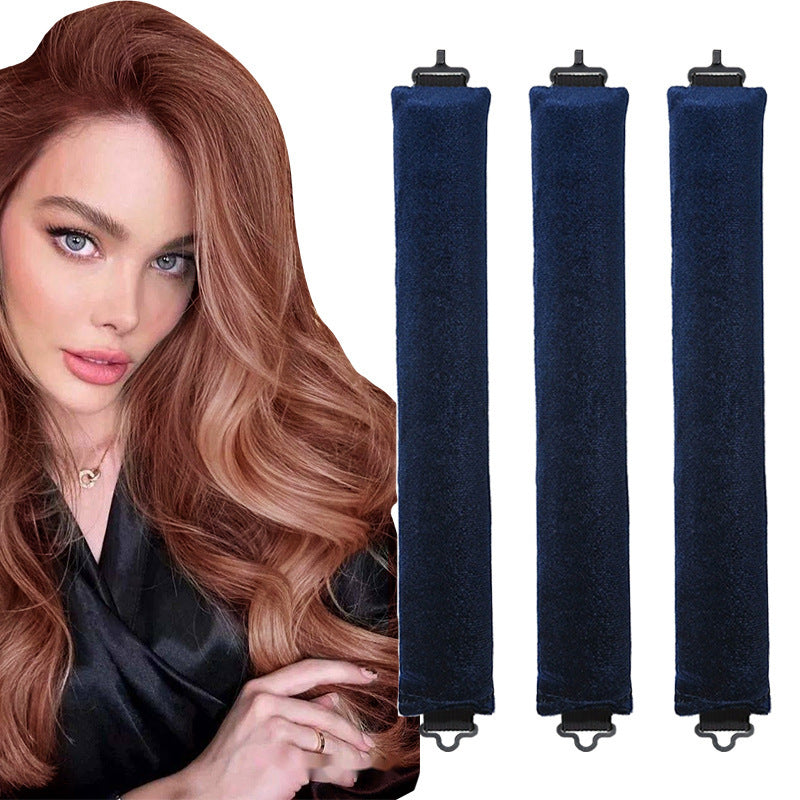 Lazy person's hair curling tool