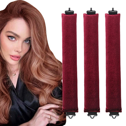 Lazy person's hair curling tool