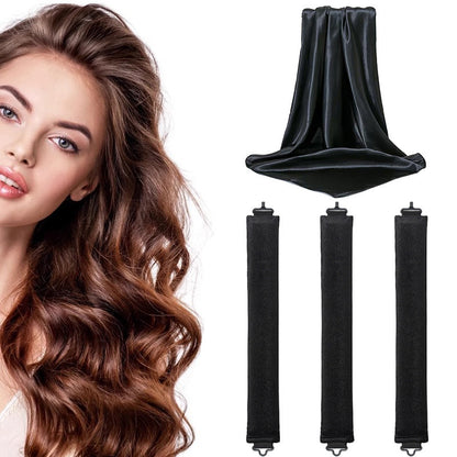 Lazy person's hair curling tool