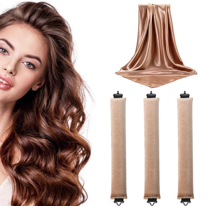 Lazy person's hair curling tool