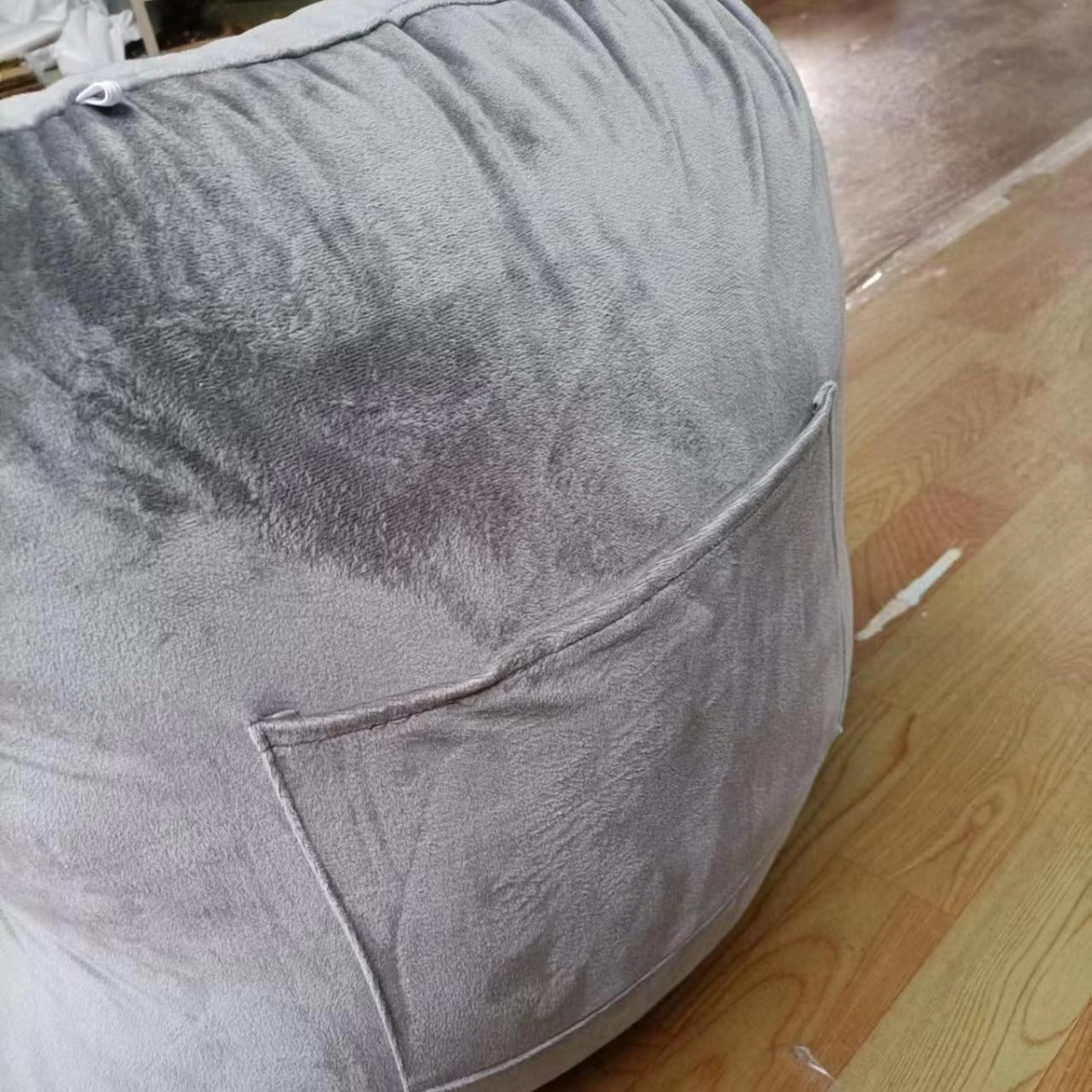 Lazy sofa with backrest