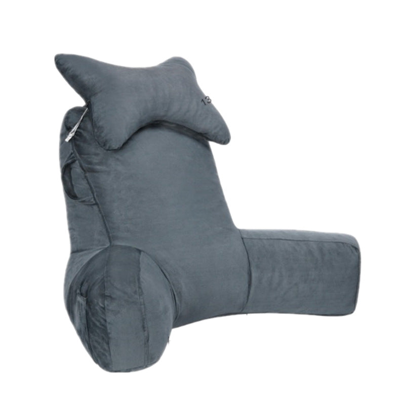 Lazy sofa with backrest