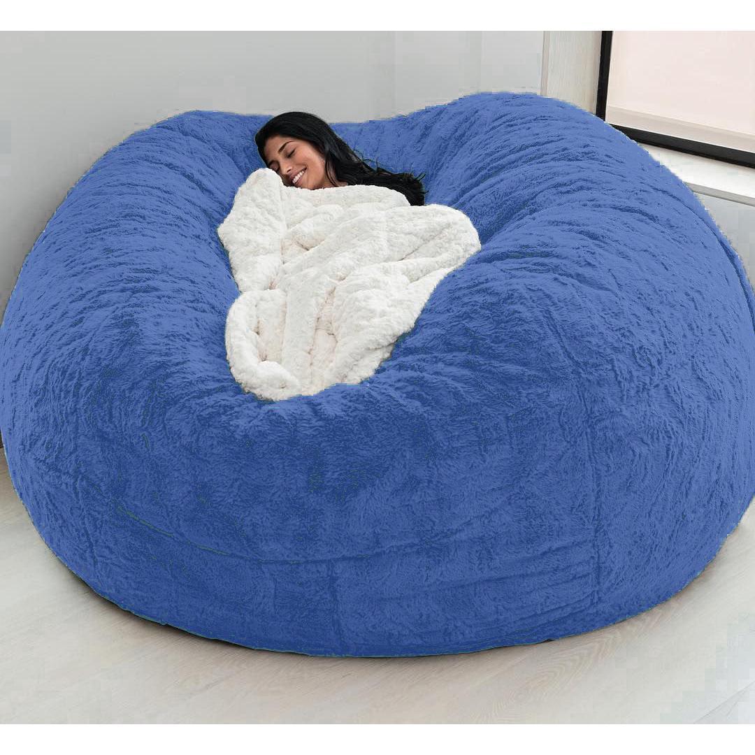 Lazyman Sofa Fur Bean Bag