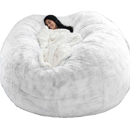 Lazyman Sofa Fur Bean Bag