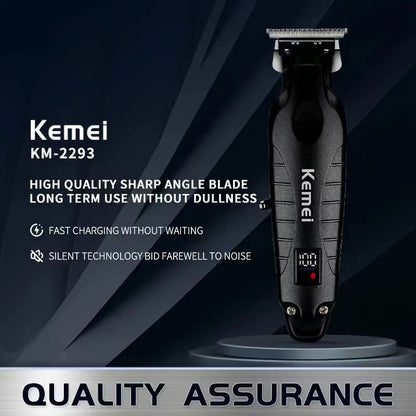 LCD Display USB Rechargeable Hair Clipper