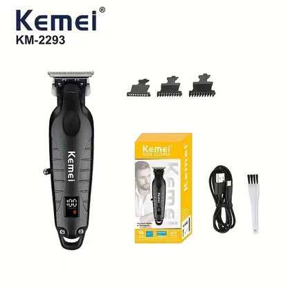 LCD Display USB Rechargeable Hair Clipper