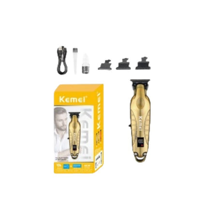 LCD Display USB Rechargeable Hair Clipper