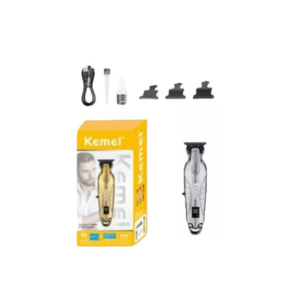 LCD Display USB Rechargeable Hair Clipper