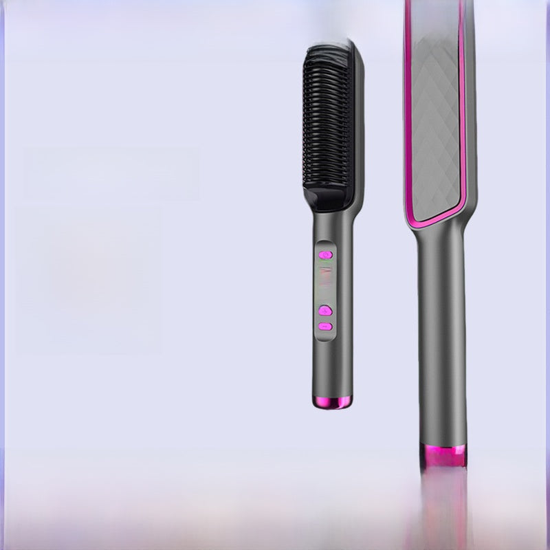 Lcd Hair Straightening Comb