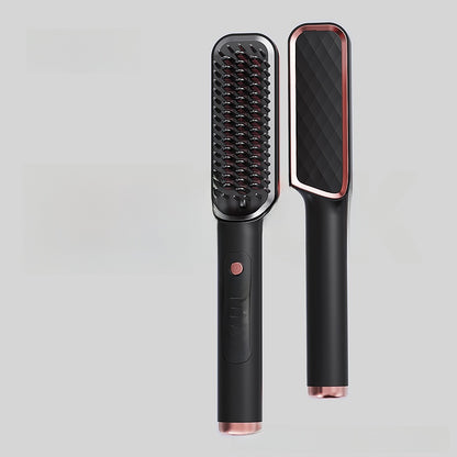 LCD Hair Straightening Comb with Negative Ion Technology