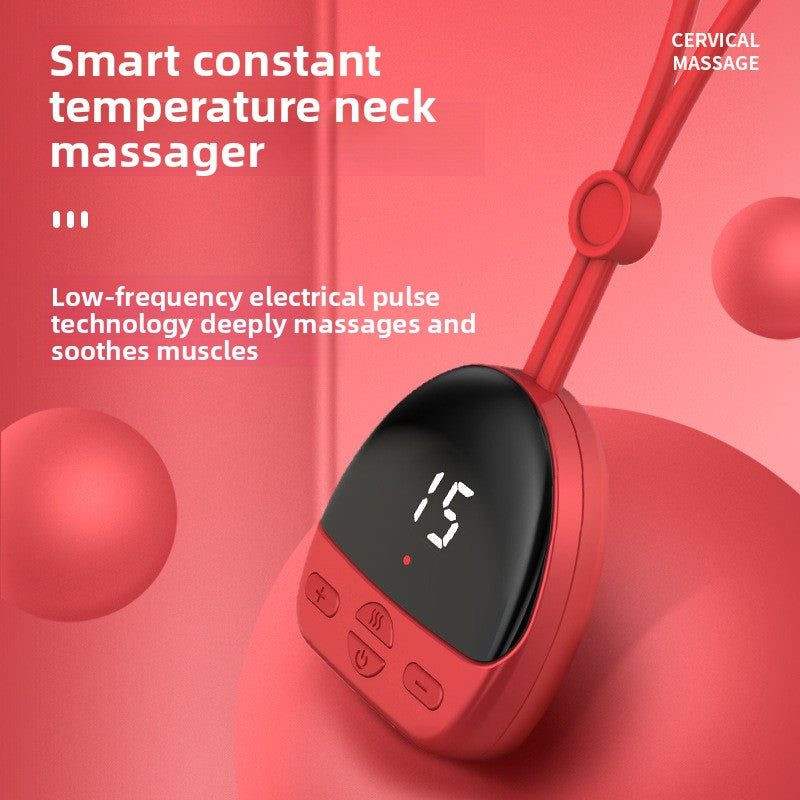 Lcd Neck Massager