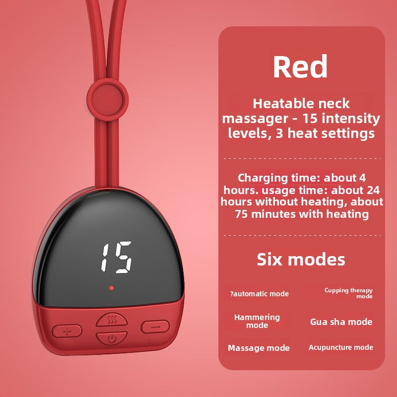 Lcd Neck Massager
