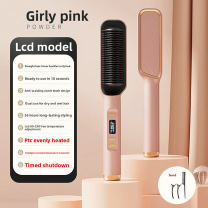 LCD straightening comb