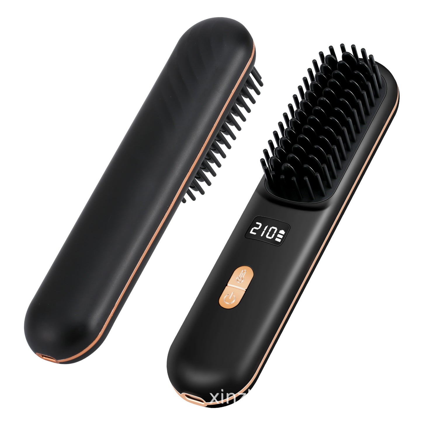 LCD USB Rechargeable Hair Straightener