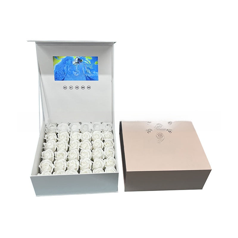 LCD Video Rose Gift Box
