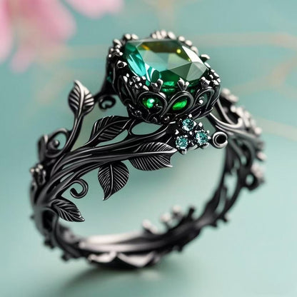 Leaf Diamond Fashion Ring
