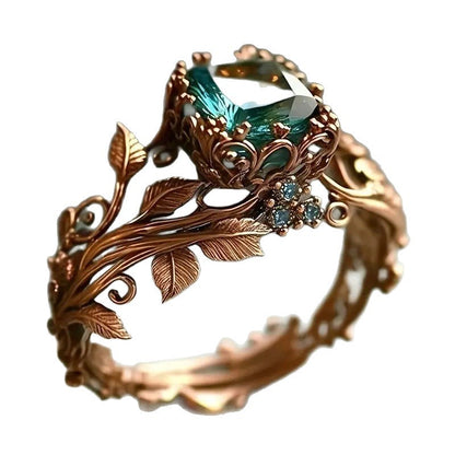 Leaf Diamond Fashion Ring