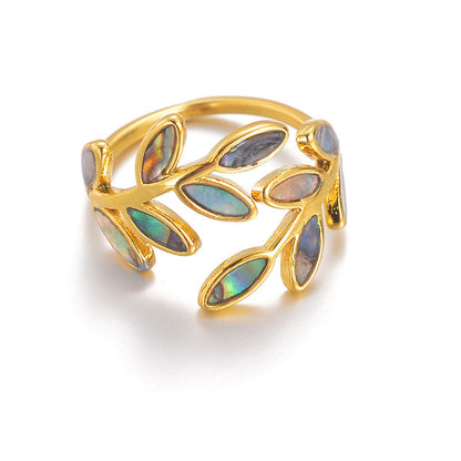 Leaf Opening Ring