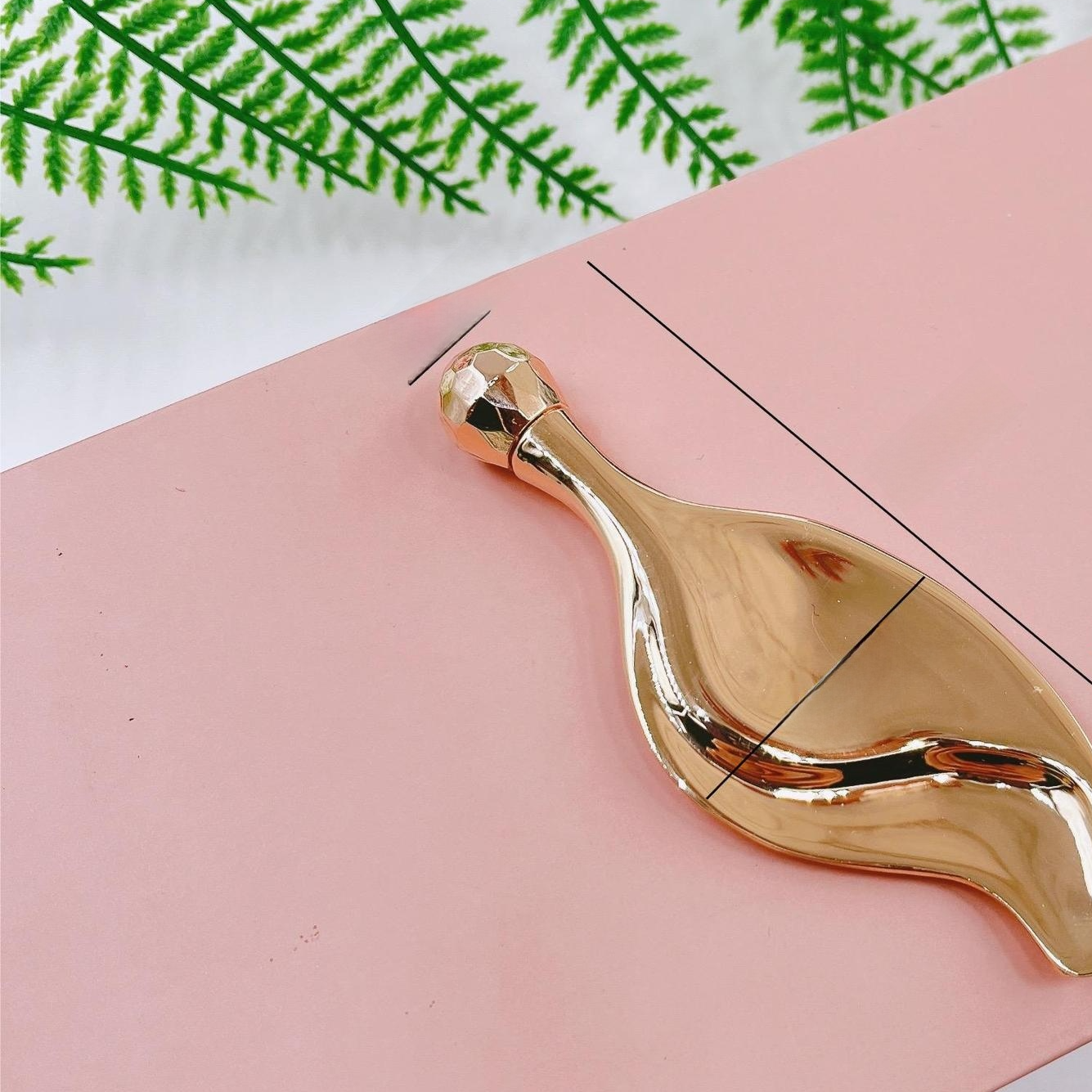Leaf Shape Facial Massage Plate Gua Sha Tool