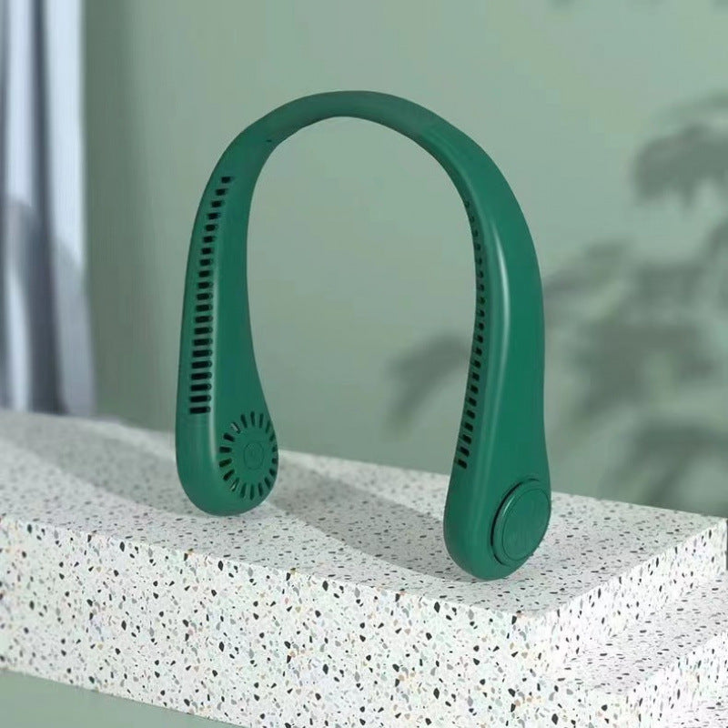 Leafless neck fan