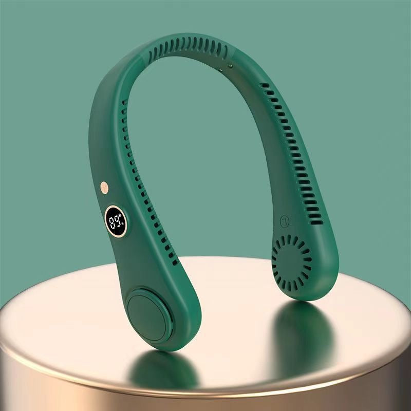 Leafless neck fan