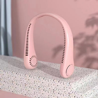 Leafless neck fan