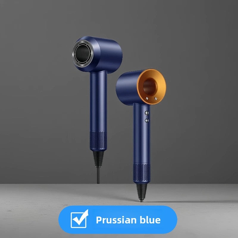 Leafless negative ion hair dryer