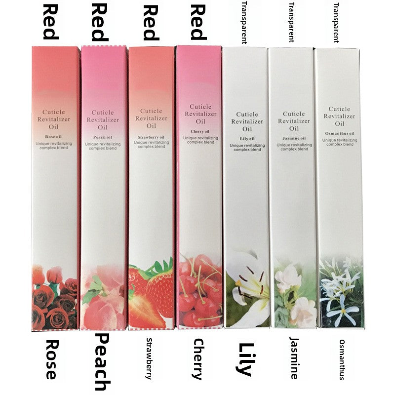 Leak-Proof Cuticle Nourishment Pen with 15 Scents