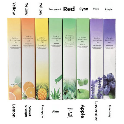 Leak-Proof Cuticle Nourishment Pen with 15 Scents