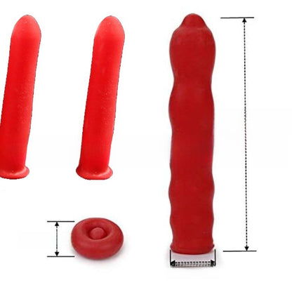 Leak-proof Latex Sealing Cap for Caulk Tubes