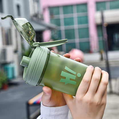 Leak Proof Plastic Shake Cup with Patented Lid