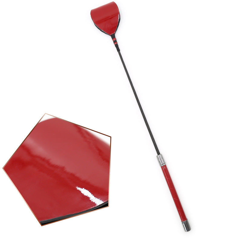 Leather Adult Toy Whip Heart-Shaped Pointer