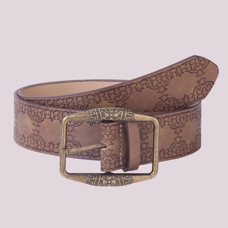 Leather belt