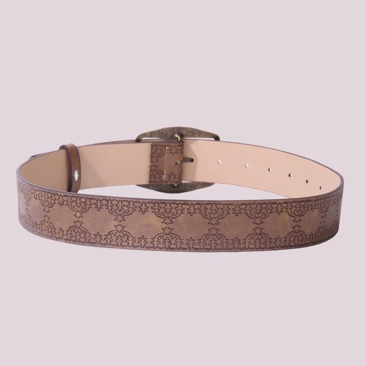 Leather belt