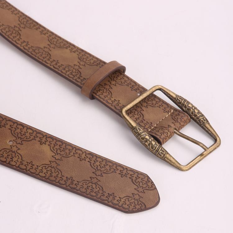 Leather belt