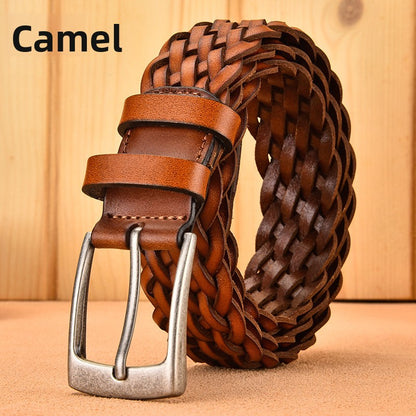 Leather belt