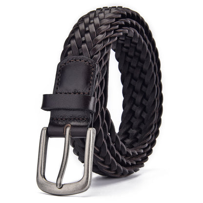 Leather belt