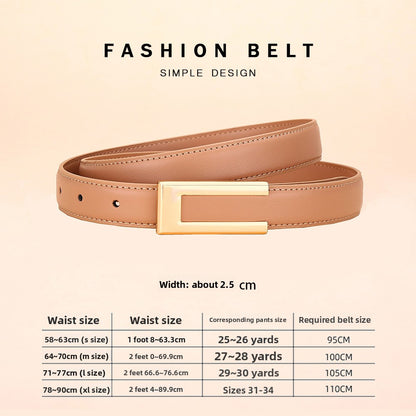 leather belt women