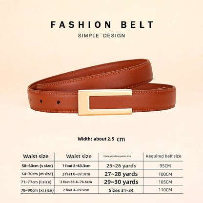 leather belt women