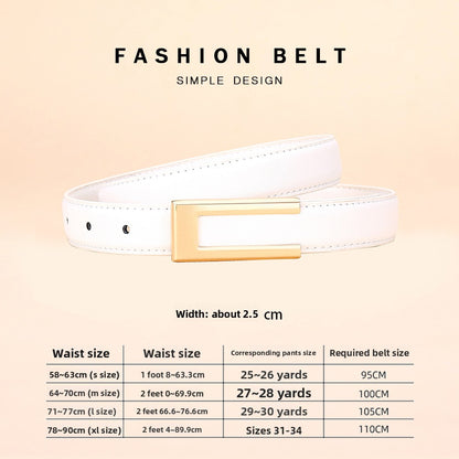 leather belt women