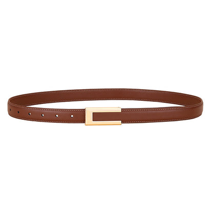 leather belt women
