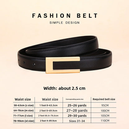 leather belt women