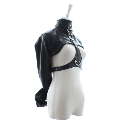 leather bondage outfit