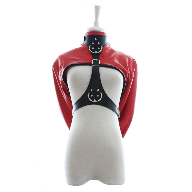leather bondage outfit