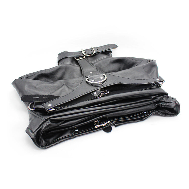 leather bondage outfit