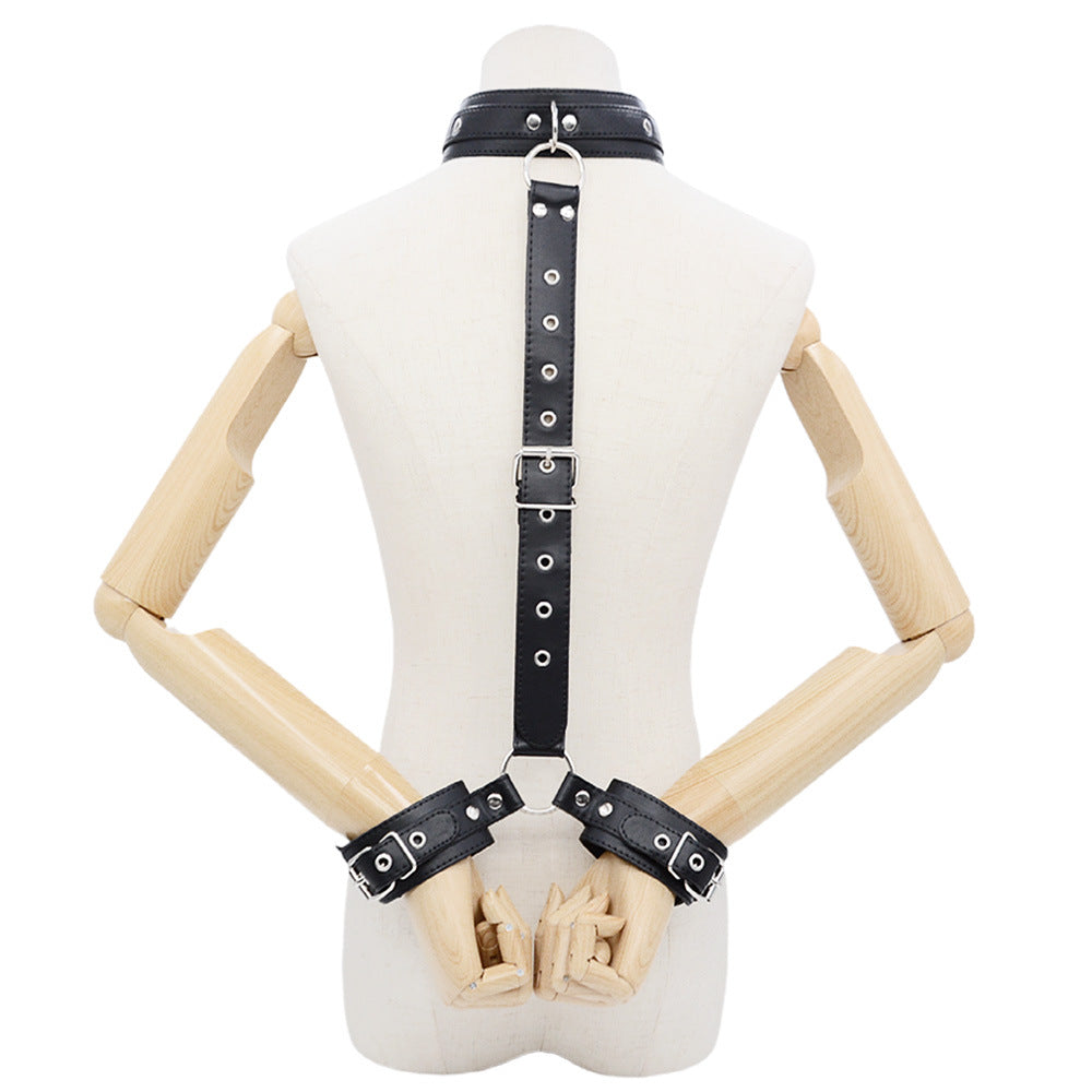 leather bondage set