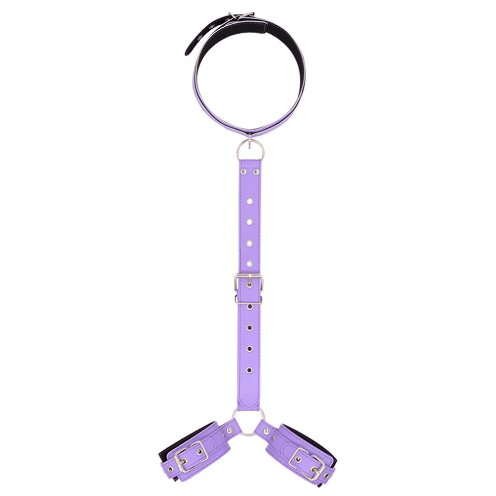 leather bondage set