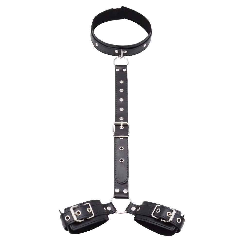 leather bondage set