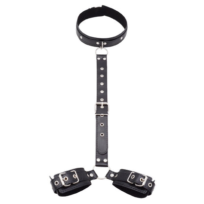 leather bondage set